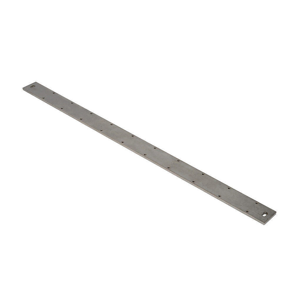 ST2368100-PLATE-9 - Dold Safemaster series mounting plate, 316L stainless steel, 40mm x 651mm. For use with trapped key interlock systems.