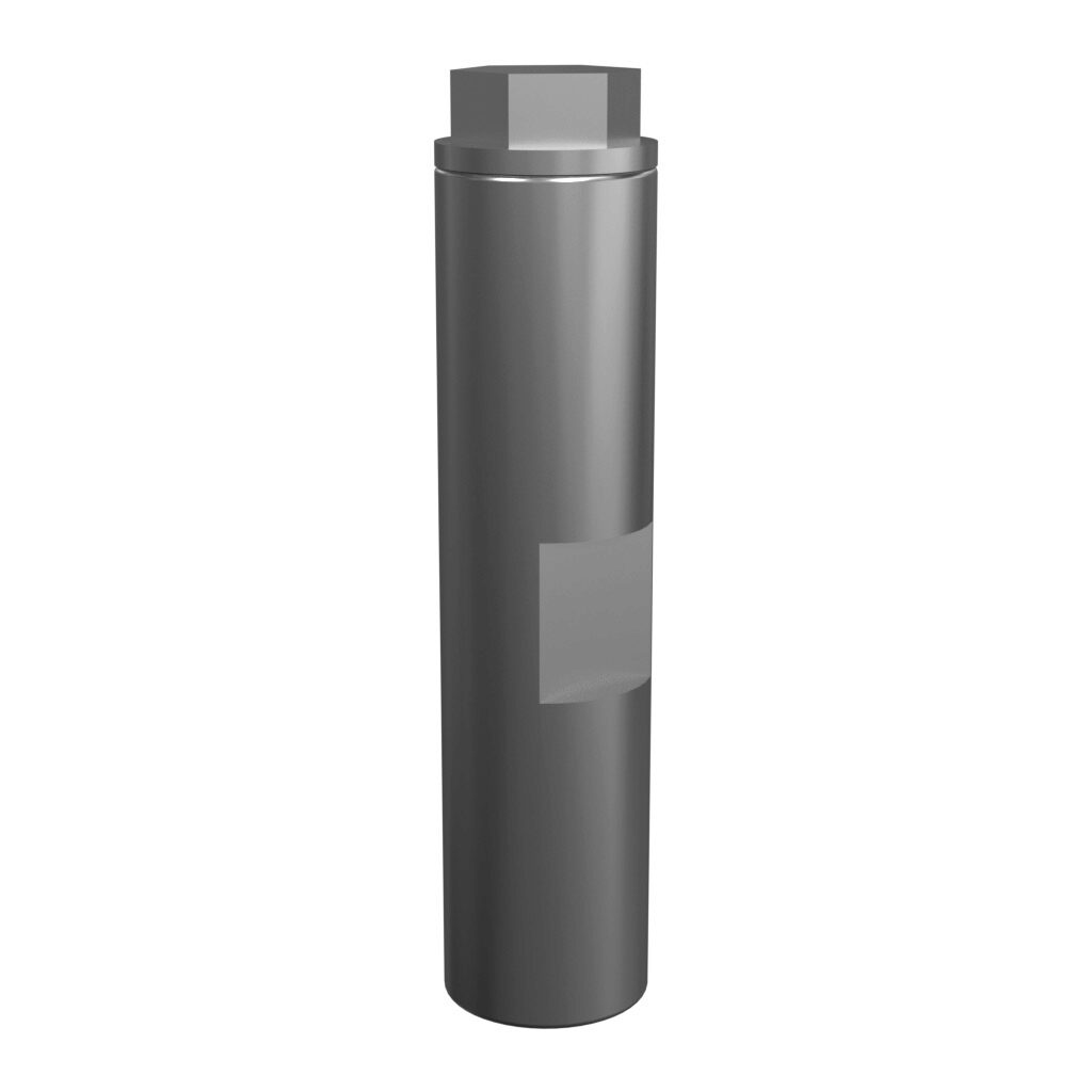 ST4MFSS316 - Hammond wall-mounting standoff, 4in length, 316L stainless steel. Package of 4.