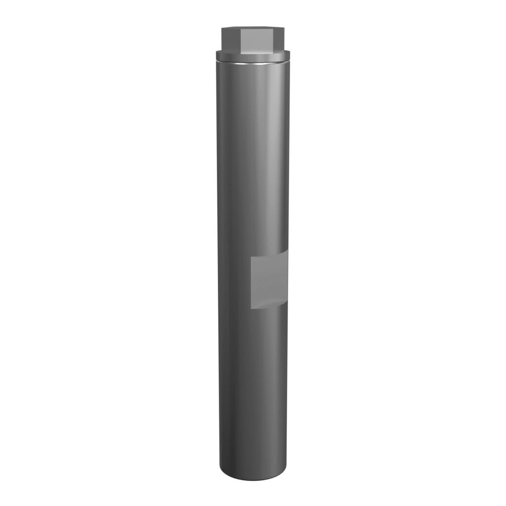 ST6MFSS316 - Hammond wall-mounting standoff, 6in length, 316L stainless steel. Package of 4.