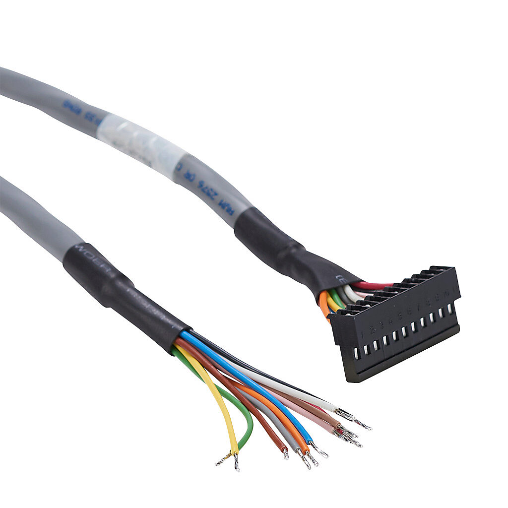 STP-CBL-CA6 - SureStep control cable, 11-pin connector to pigtail, 6ft cable length. For use with SureStep STP-MTRD-17038 and STP-MTRD-17038E integrated stepper motor/drives.