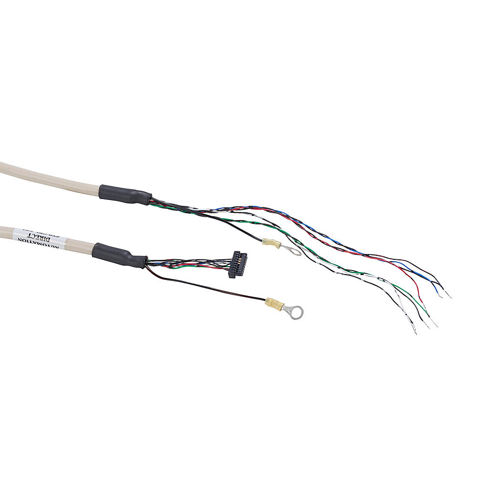 STP-CBL-EB3 - SureStep encoder cable, 17-pin connector to pigtail, 3ft cable length. For use with SureStep stepper encoder with 17-pin male connectors.
