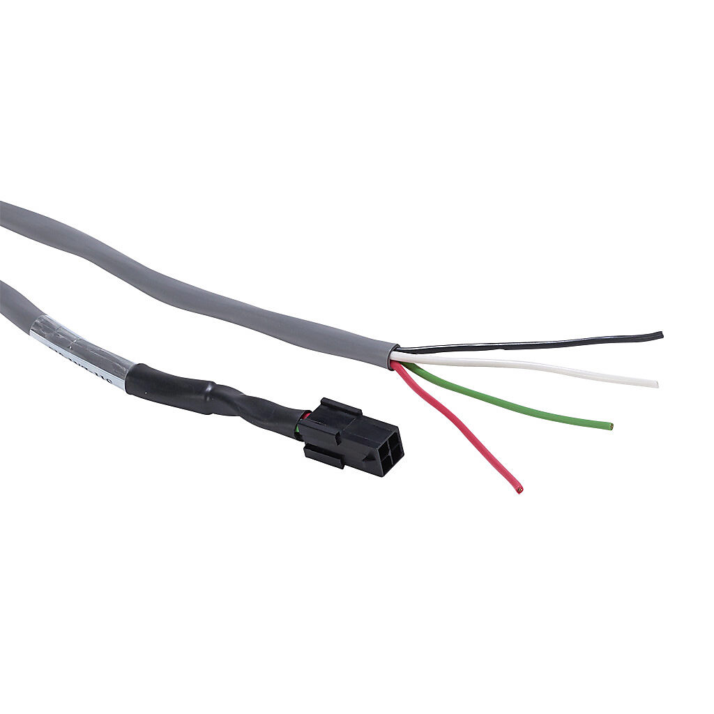 STP-EXT-010 - SureStep extension cable, 4-pin connector to pigtail, 10ft cable length. For use with SureStep MTR series stepper motors.