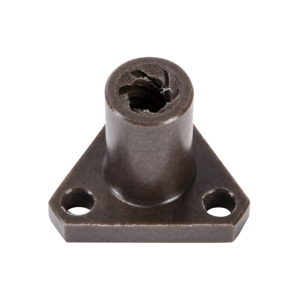 STP-LA-NTFB - SureStep lead screw flange nut, replacement, triangular, 0.5in/rev, 0.25in lead screw diameter. For use with SureStep STP-LE series screw code B linear actuators.