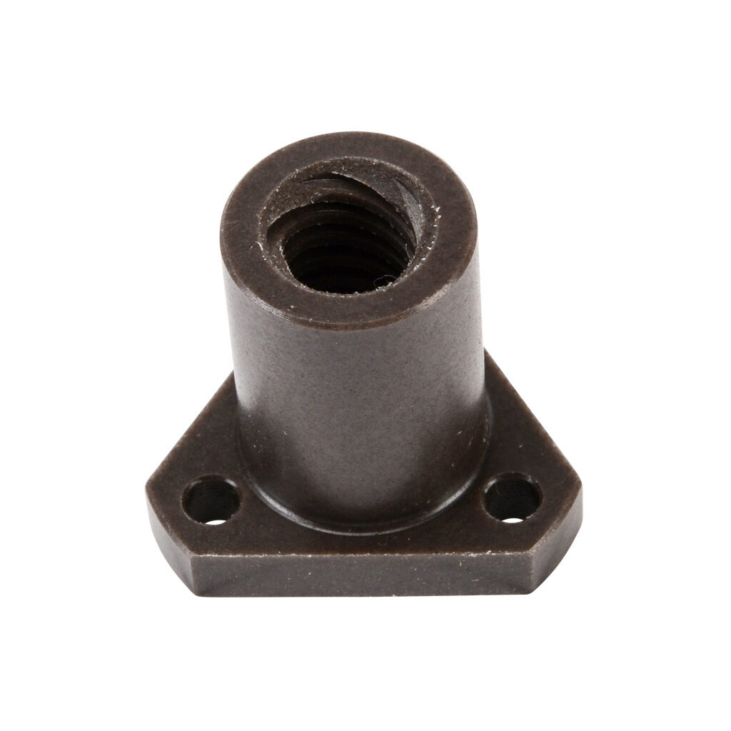 STP-LA-NTFF - SureStep lead screw flange nut, replacement, triangular, 10.5mm/rev, 10mm lead screw diameter. For use with SureStep STP-LE series screw code F linear actuators.