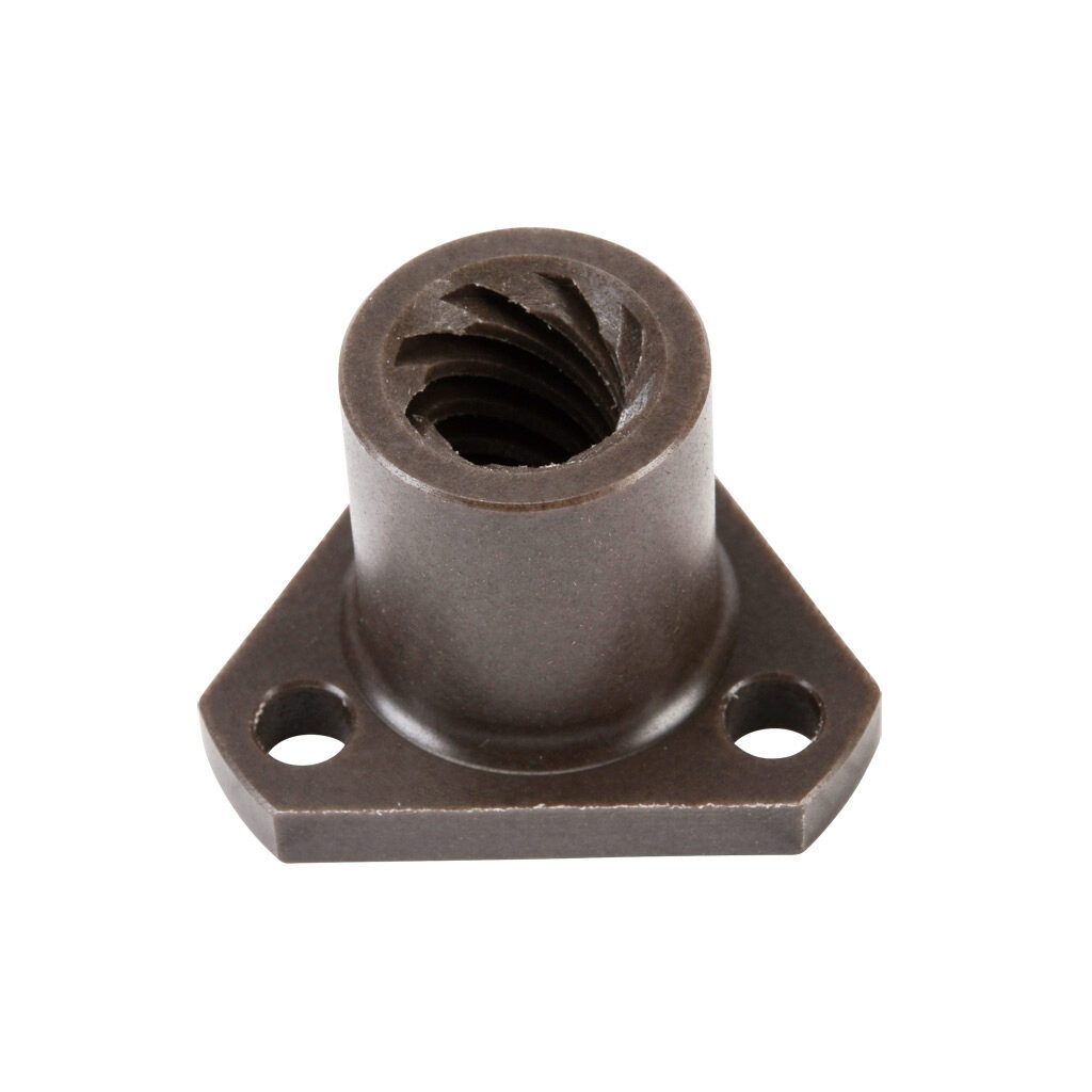 STP-LA-NTFK - SureStep lead screw flange nut, replacement, triangular, 1in/rev, 0.5in lead screw diameter. For use with SureStep STP-LE series screw code K linear actuators.
