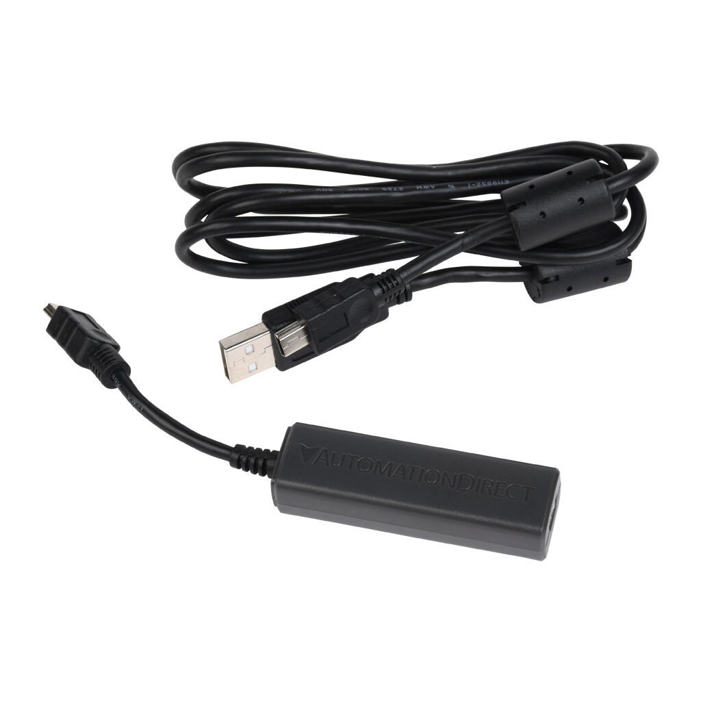 SV2-PGM-USB15 - SureServo2 programming cable, USB A to miniB-USB, 4.9ft/1.5m cable length. For use with all SureServo2 drives.