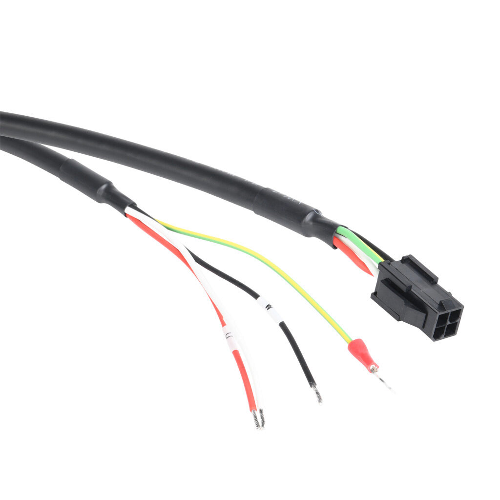 SV2C-PA18-03NN - SureServo2 power cable, mating connectors, 9.8ft/3m cable length. For use with 100W-750W SureServo2 motors without brake.