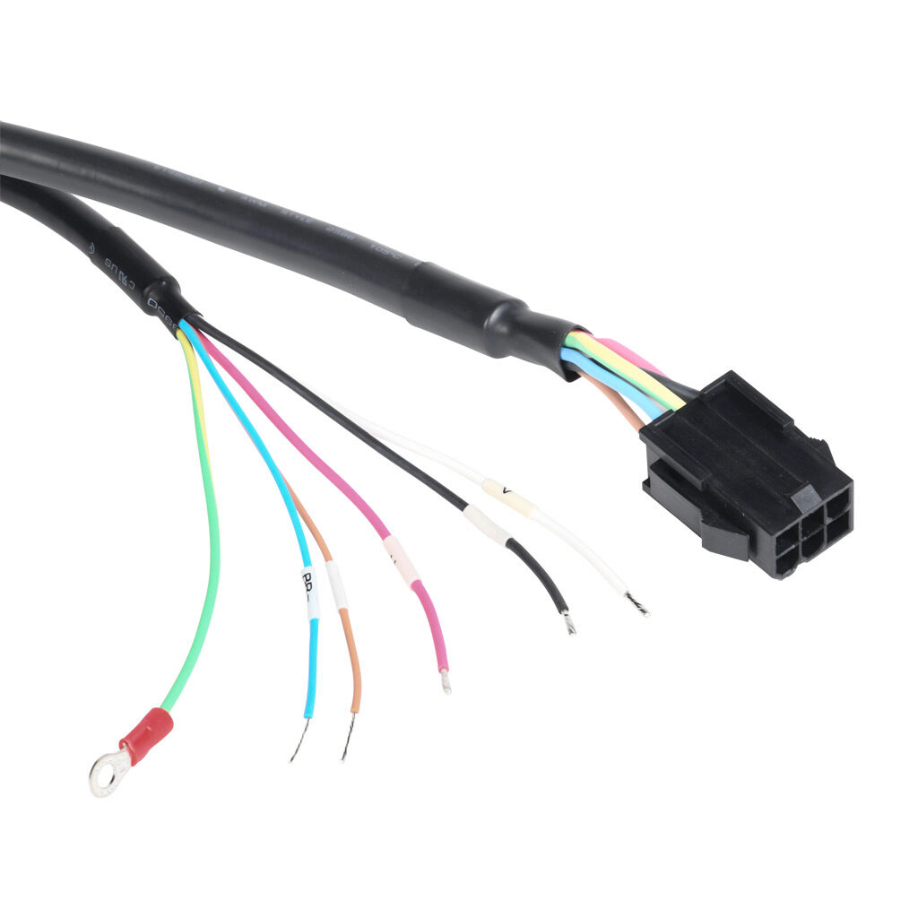 SV2C-PB18-10NB - SureServo2 power cable, mating connectors, 32.8ft/10m cable length. For use with 100W-750W SureServo2 motors with brake.