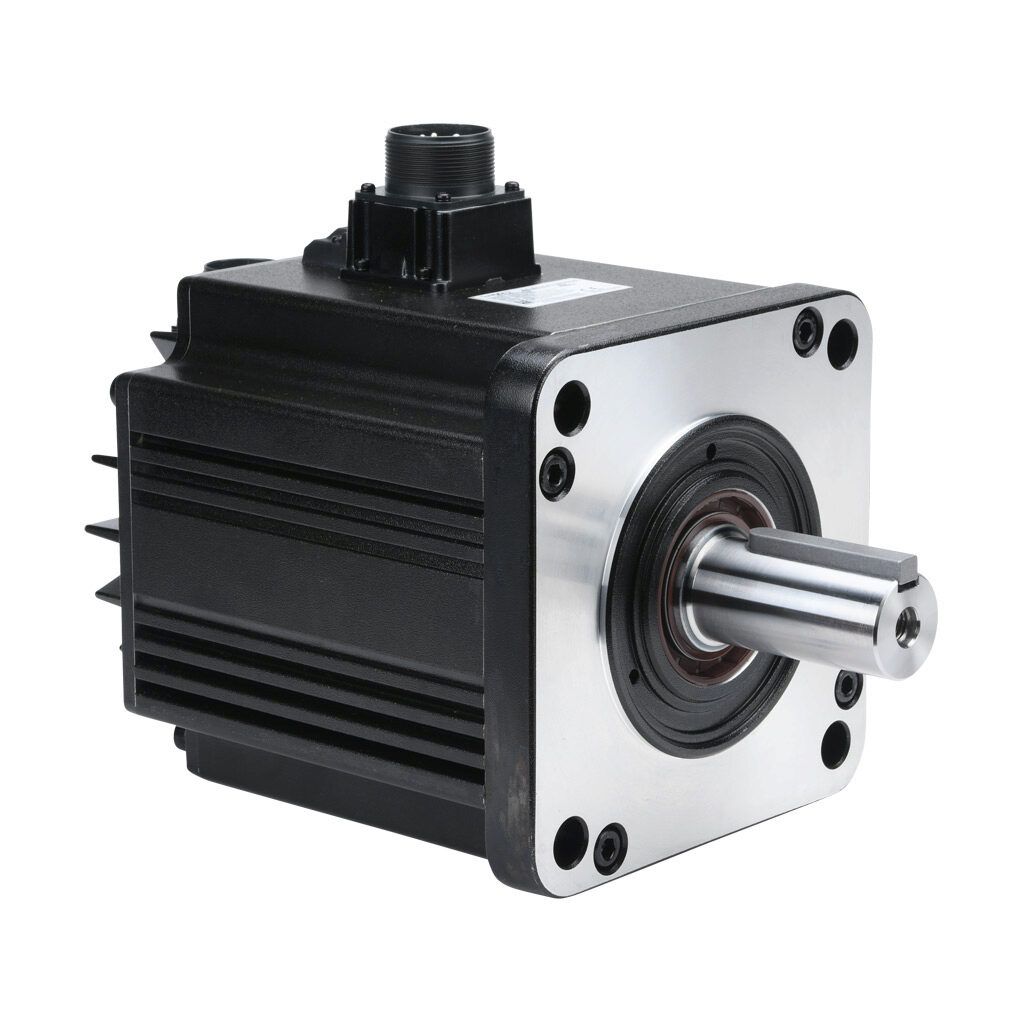 SV2H-430B - SureServo2 high inertia AC brushless servo motor, 3 kW, 3-phase input, 24-bit (16777216 ppr) encoder, integrated brake. For use with SureServo2 SV2A-4300 3 kW drive.