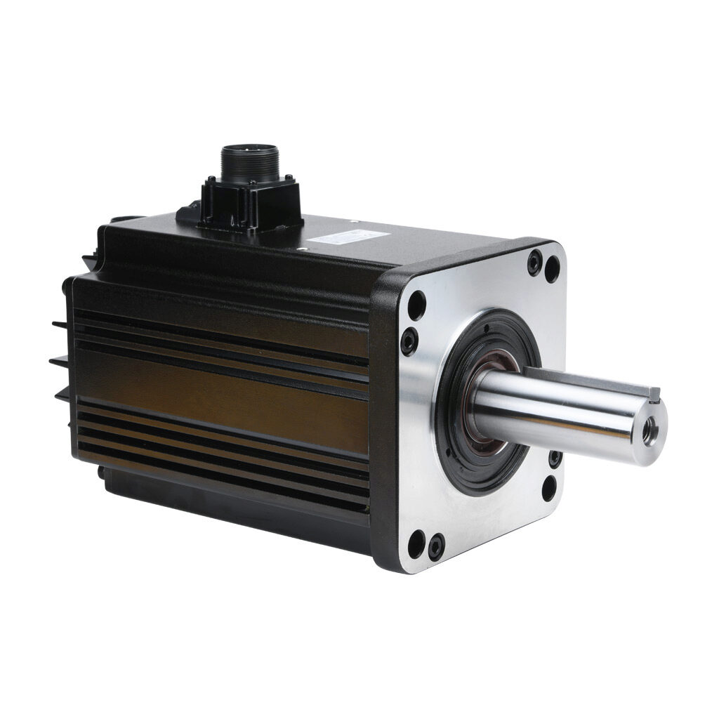 SV2H-455B - SureServo2 high inertia AC brushless servo motor, 5.5 kW, 3-phase input, 24-bit (16777216 ppr) encoder, integrated brake. For use with SureServo2 SV2A-4550 5.5 kW drive.
