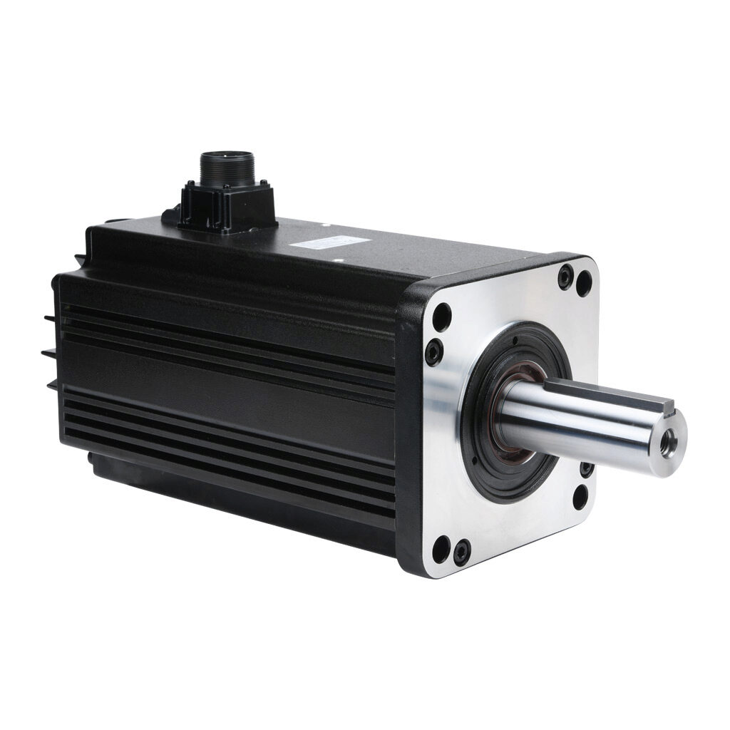 SV2H-475B - SureServo2 high inertia AC brushless servo motor, 7.5 kW, 3-phase input, 24-bit (16777216 ppr) encoder, integrated brake. For use with SureServo2 SV2A-4750 7.5 kW drive.