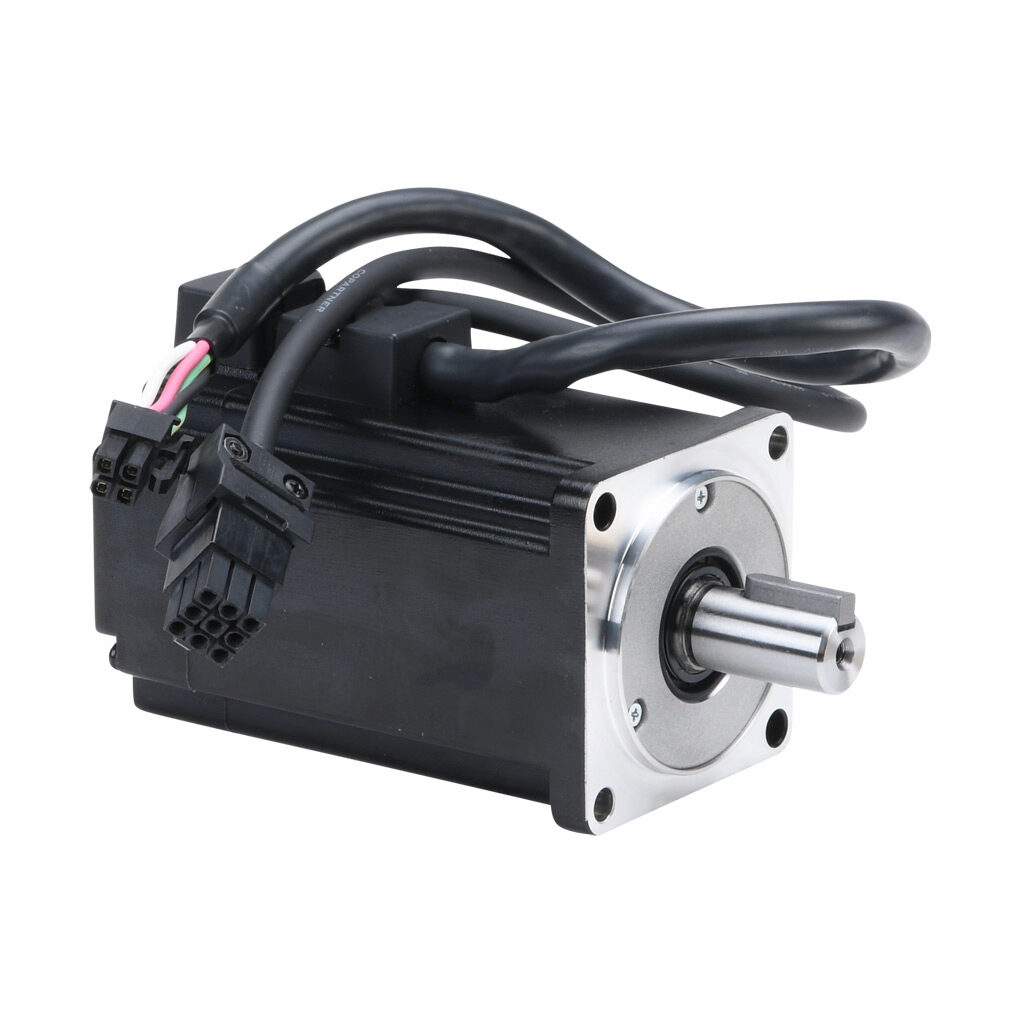 SV2L-404N - SureServo2 low inertia AC brushless servo motor, 400W, 3-phase input, 24-bit (16777216 ppr) encoder. For use with SureServo2 SV2A-4040 400W drive.