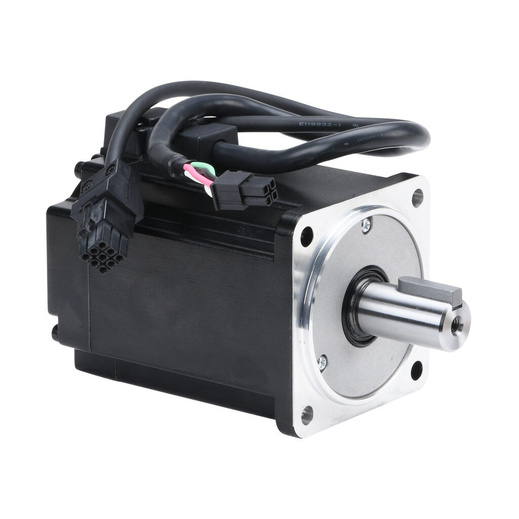 SV2L-407N - SureServo2 low inertia AC brushless servo motor, 750W, 3-phase input, 24-bit (16777216 ppr) encoder. For use with SureServo2 SV2A-4075 750W drive.