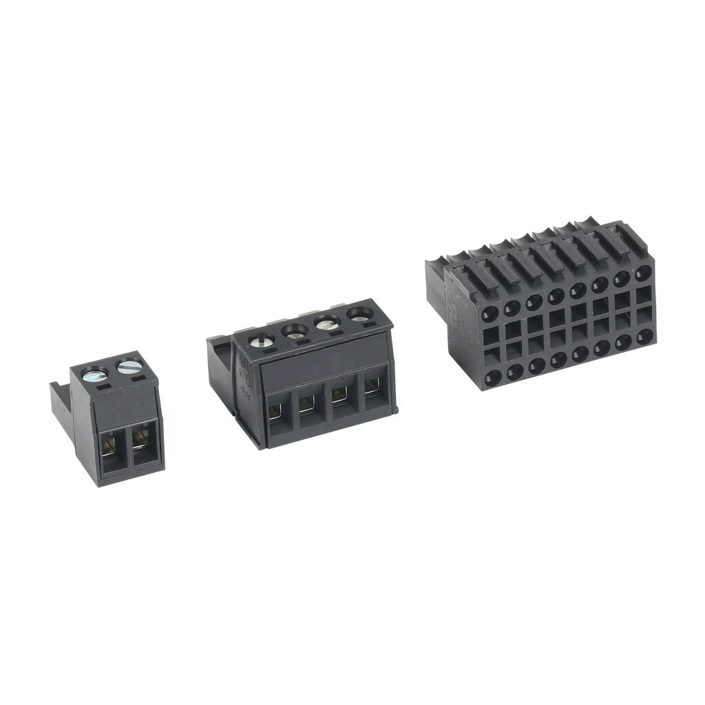 SW3A93KIT-C1 - Ever Motion Solutions connector kit, replacement. For use with Ever Motion Solutions SW3A9030H241-21 microstepping drive. Includes (1) drive power connector, (1) motor power connector and (1) control signal connector.