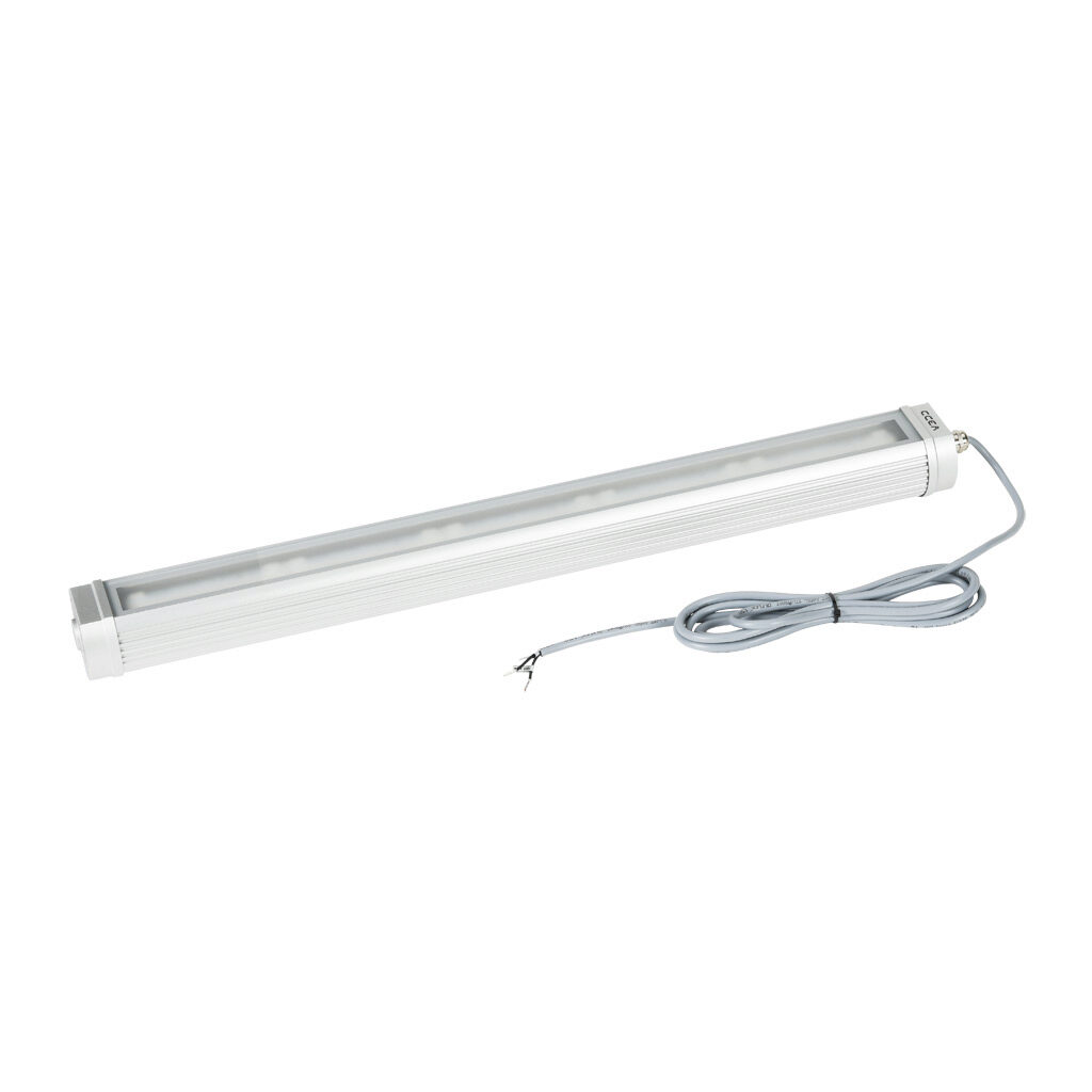 TA0521S04W03 - CCEA TRACKALPHA-PRO series LED light bar, 681mm length, 24 VDC operating voltage, daylight white, 5000K, 32.5W, 3250 lm, bracket mount, pigtail, anodized aluminum body, 9.8ft/3m cable length, IP67 and IP69. Mounting bracket included.