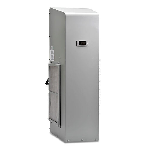 TA10-060-26-12 - Stratus air conditioner, 7580 BTU/H, R-422d, 230 VAC operating voltage, carbon steel housing, ANSI 61 gray, side mount. For use with NEMA/UL Type 12 enclosures.