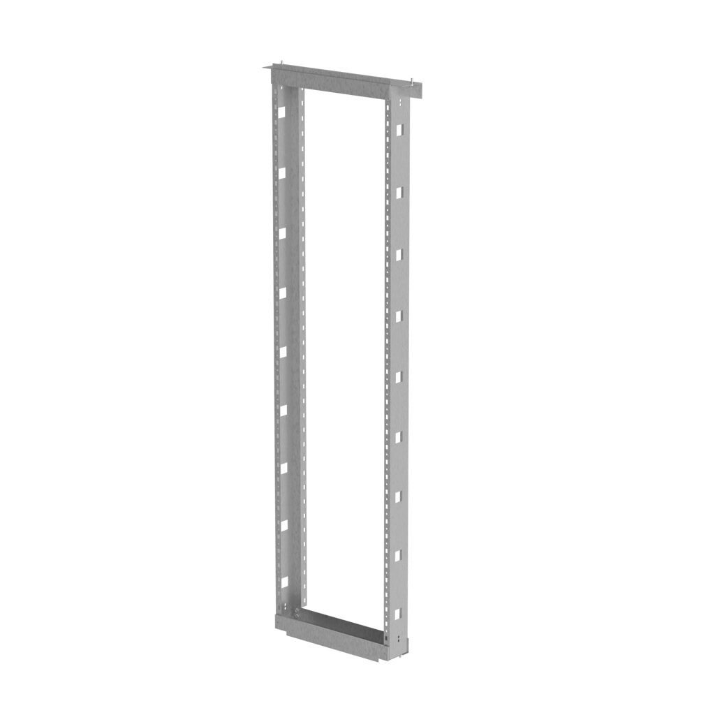 TMK206 - Quadritalia inner modular frame, galvanized steel, natural finish. For use with 2000 x 600mm (HxW) OK series enclosures.