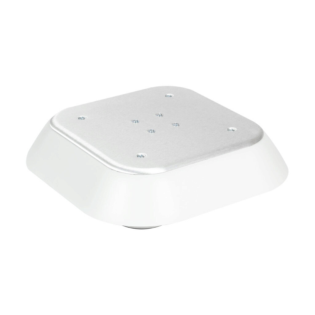 TP19U115B1 - Fandis Virdis series exhaust fan, top mount, 338 CFM, 115 VAC operating voltage, NEMA 12, indoor use only, 6.89 x 6.89in enclosure cutout, RAL 7035 light gray.