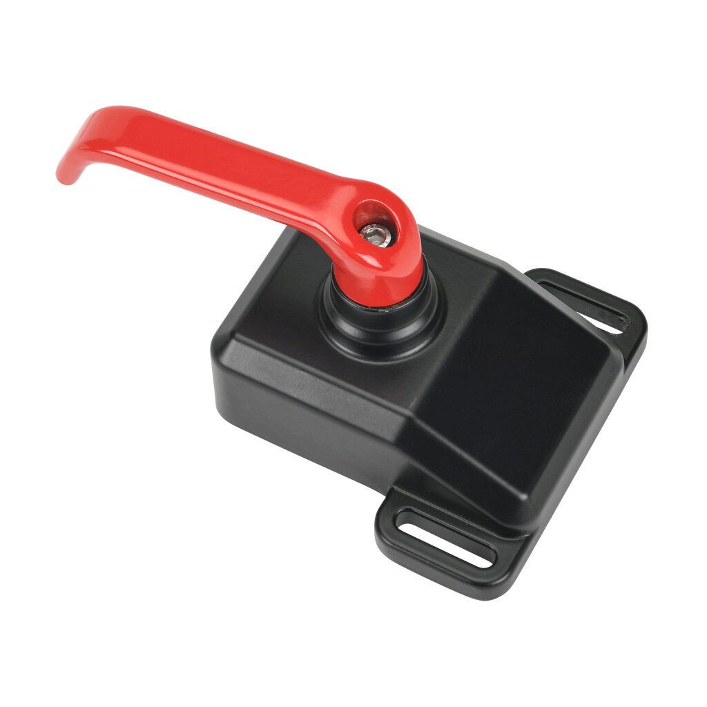 UGB-527005-R - IDEM rear escape handle, rotary, right hand. For use with UGB and UGB-NET series gate boxes.