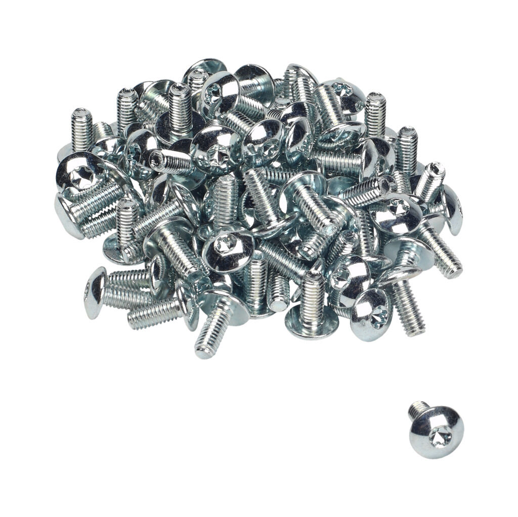 VBC614 - Quadritalia screw, M6 x 14mm, T30 Torx head. Package of 100.