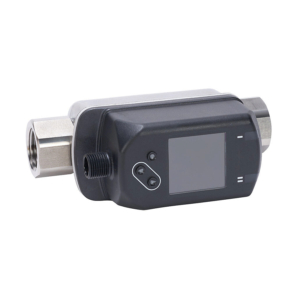 VFS50-10-1001 - ProSense liquid flow sensor, vortex, 1/2in female NPT process connection, 0.55 to 10.55 GPM, 32 to 634 GPH, 14 to 194 deg F, Output: switch or frequency, Output 2: switch or frequency, 18-30 VDC operating voltage.