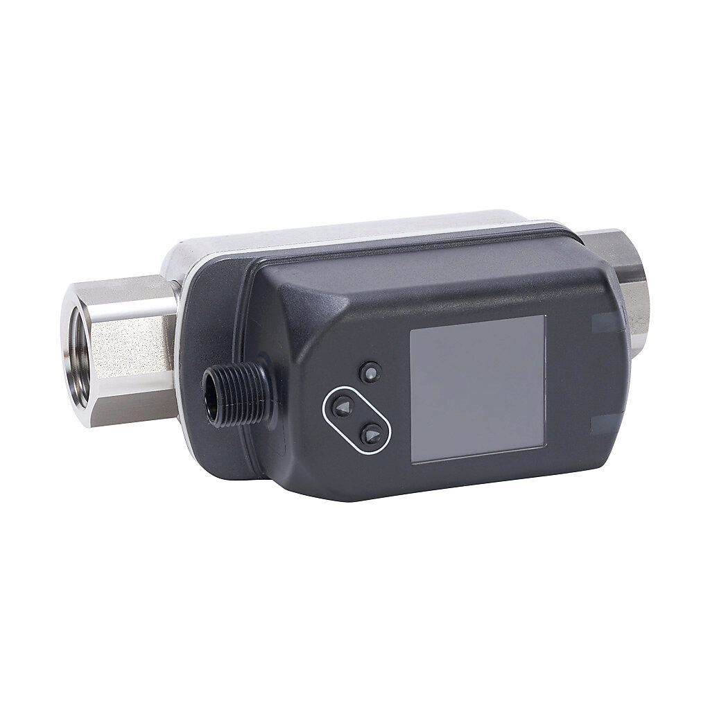 VFS50-10-1002 - ProSense liquid flow sensor, vortex, 1/2in female NPT process connection, 0.55 to 10.55 GPM, 32 to 634 GPH, 14 to 194 deg F, Output: analog, Output 2: analog, 18-30 VDC operating voltage.