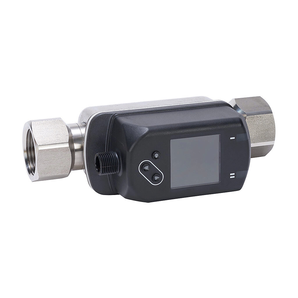 VFS75-26-1001 - ProSense liquid flow sensor, vortex, 3/4in female NPT process connection, 1.3 to 26.4 GPM, 80 to 1585 GPH, 14 to 194 deg F, Output: switch or frequency, Output 2: switch or frequency, 18-30 VDC operating voltage.