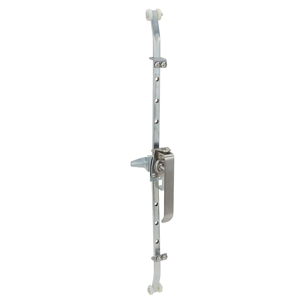 WAL1D - Wiegmann enclosure latch, padlocking, 1/4-turn handle, 3-point, plated steel. For use with NEMA 12 enclosures where height is 60 or 72 inches.