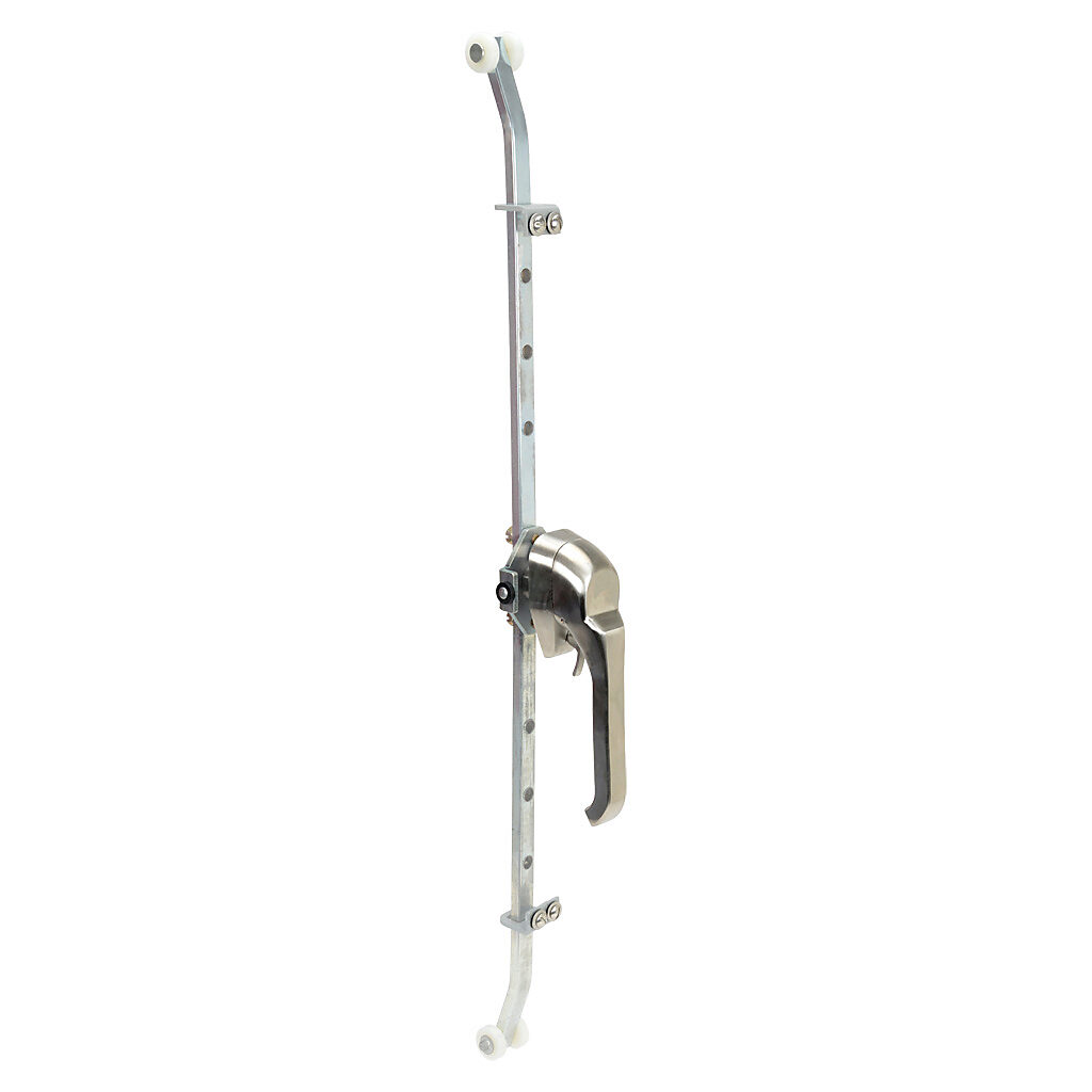 WAL3CSS - Wiegmann enclosure latch, padlocking, 1/4-turn handle, 3-point, 316L stainless steel. For use with NEMA 4 and NEMA 4X enclosures where height is 36, 42 or 48 inches.