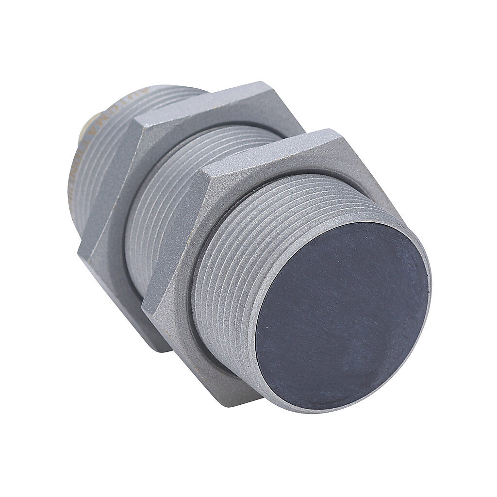 WKT-AP-3H - AutomationDirect inductive proximity sensor, tubular, 30mm diameter x 65mm body, weld coated brass housing, PNP, N.O. output, 15mm sensing distance, flush, 2 kHz switching frequency, IP65 IP66 IP67 IP68 IP69K, 4-pin M12 quick-disconnect.