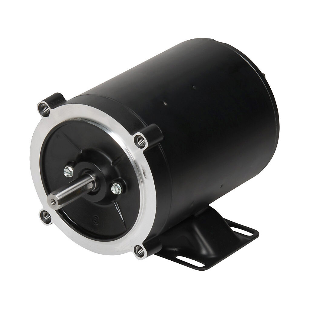 Y500 - Marathon MicroMAX premium efficiency AC induction motor, high-performance inverter duty, 1/4hp, 3-phase, 230 VAC, 1800rpm, TENV, NEMA 56C frame, rolled steel, C-face/rigid base mount.