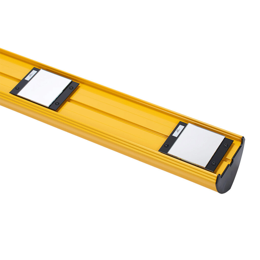 YXC-1185-M23 - Contrinex mirror column, 1185mm housing, (3) 90mm mirror(s). For use with safety light curtains. Suitable for YCA-xxxx-3400-xxxx units. Mounting hardware included.