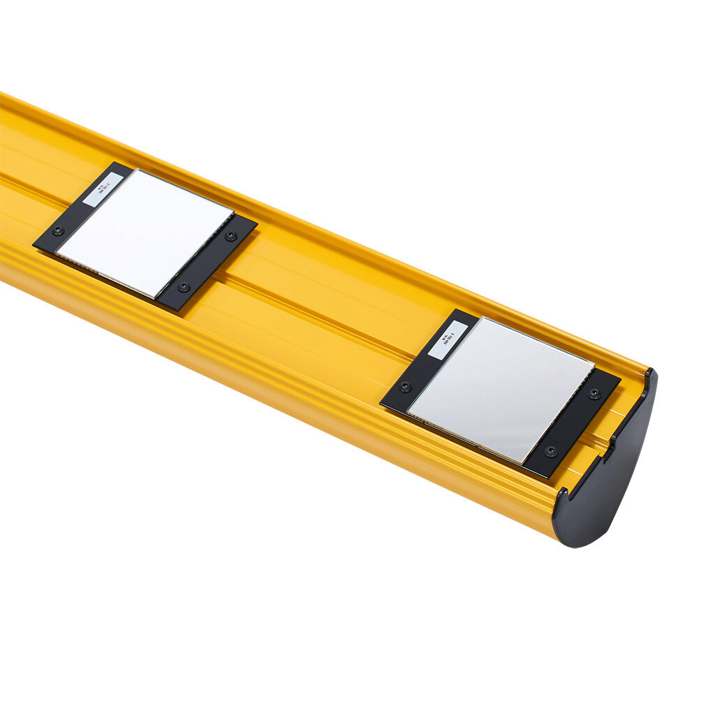 YXC-1285-M24 - Contrinex mirror column, 1285mm housing, (4) 90mm mirror(s). For use with safety light curtains. Suitable for YCA-xxxx-4300-xxxx units. Mounting hardware included.