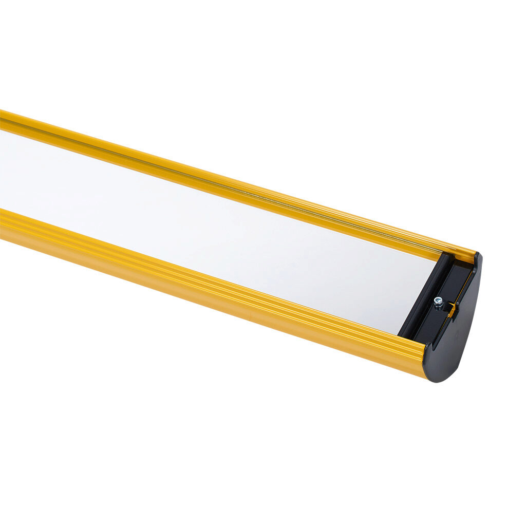 YXC-1715-M11 - Contrinex mirror column, 1716mm housing, 1532mm mirror(s). For use with Safety light curtains. Suitable for YBB-xxxx-0150-xxxx to YBB-xxxx-1400-xxxx units, YCA-xxxx-3400-xxxx to YCA-xxxx-4400-xxxx units. Mounting hardware included.