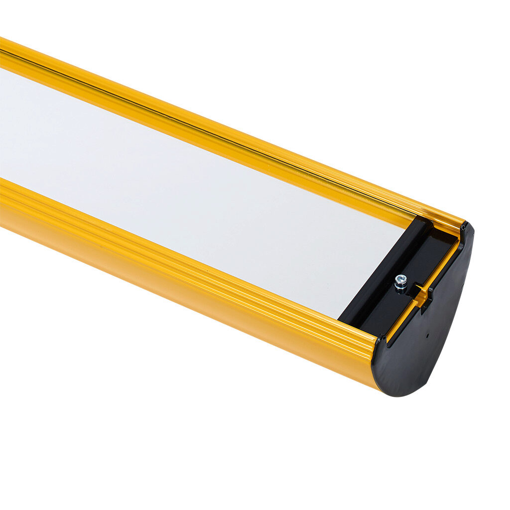 YXC-2215-M11 - Contrinex mirror column, 2216mm housing, 1832mm mirror(s). For use with Safety light curtains. Suitable for YBB-xxxx-0150-xxxx to YBB-xxxx-1700-xxxx units, YCA-xxxx-3400-xxxx to YCA-xxxx-4400-xxxx units. Mounting hardware included.