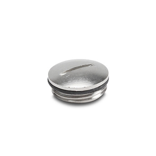 ZP-MC-PLG-11M8 - ZIPport blanking plug, Pg 11 x 1.5mm thread, IP68. Package of 10. Gasket included.
