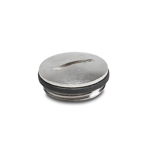 ZP-MC-PLG-16M8 - ZIPport blanking plug, Pg 16 x 1.5mm thread, IP68. Package of 10. Gasket included.