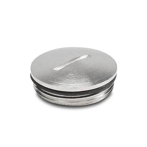 ZP-MC-PLG-21M8 - ZIPport blanking plug, Pg 21 x 1.5mm thread, IP68. Package of 10. Gasket included.