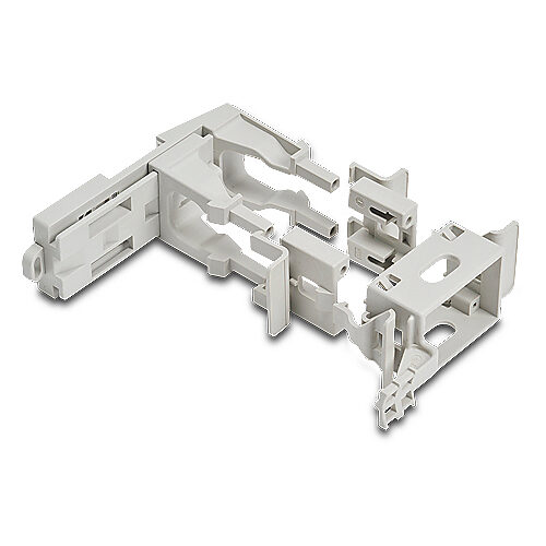ZP-MC06B-DKIT - ZIPport Din rail mounting kit, connector housing size 6B. Mount size 6B ZIPport multi-wire insert onto 35mm DIN rail.