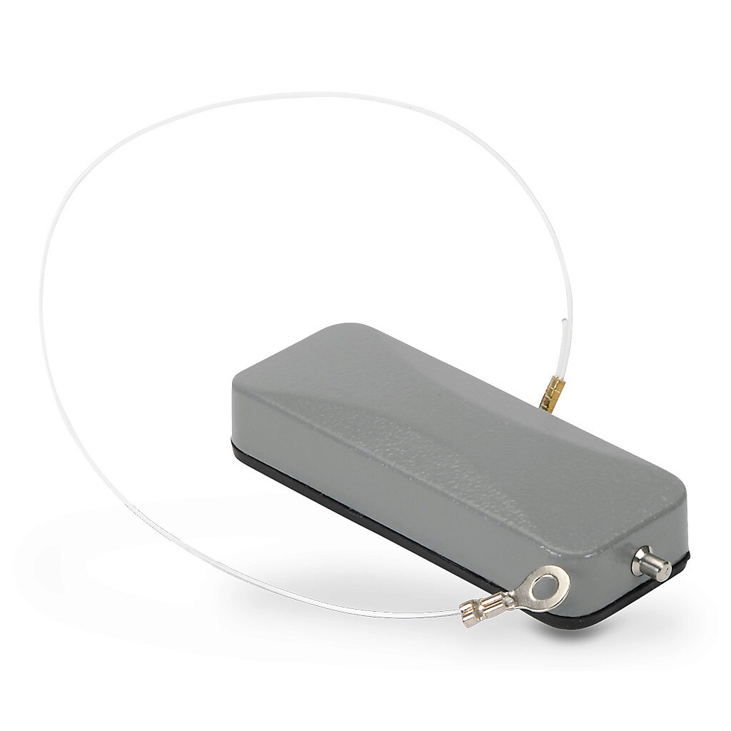 ZP-MC16A-2-SCVPM - ZIPport cover housing, 2-peg, connector housing size 16A, gray, heavy-duty die cast aluminum. For use with ZIPport size 16A single lever connector housings.