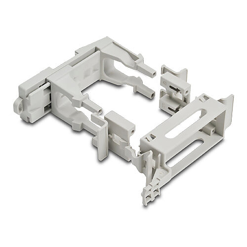 ZP-MC16B-DKIT - ZIPport Din rail mounting kit, connector housing size 16B. Mount any size 16B ZIPport multi-wire insert onto 35mm DIN rail.