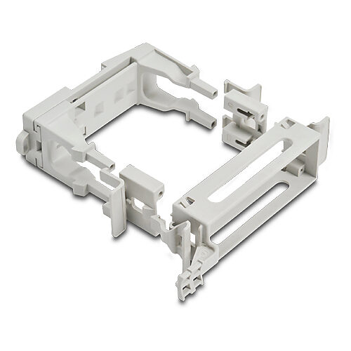 ZP-MC24B-DKIT - ZIPport Din rail mounting kit, connector housing size 24B. Mount any size 24B ZIPport multi-wire insert onto 35mm DIN rail.