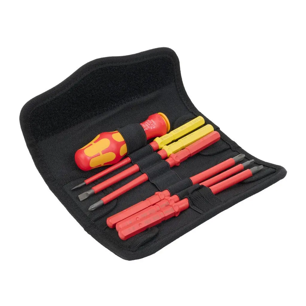 Wera Kraftform Kompakt VDE insulated multi-bit screwdriver - 05006604001