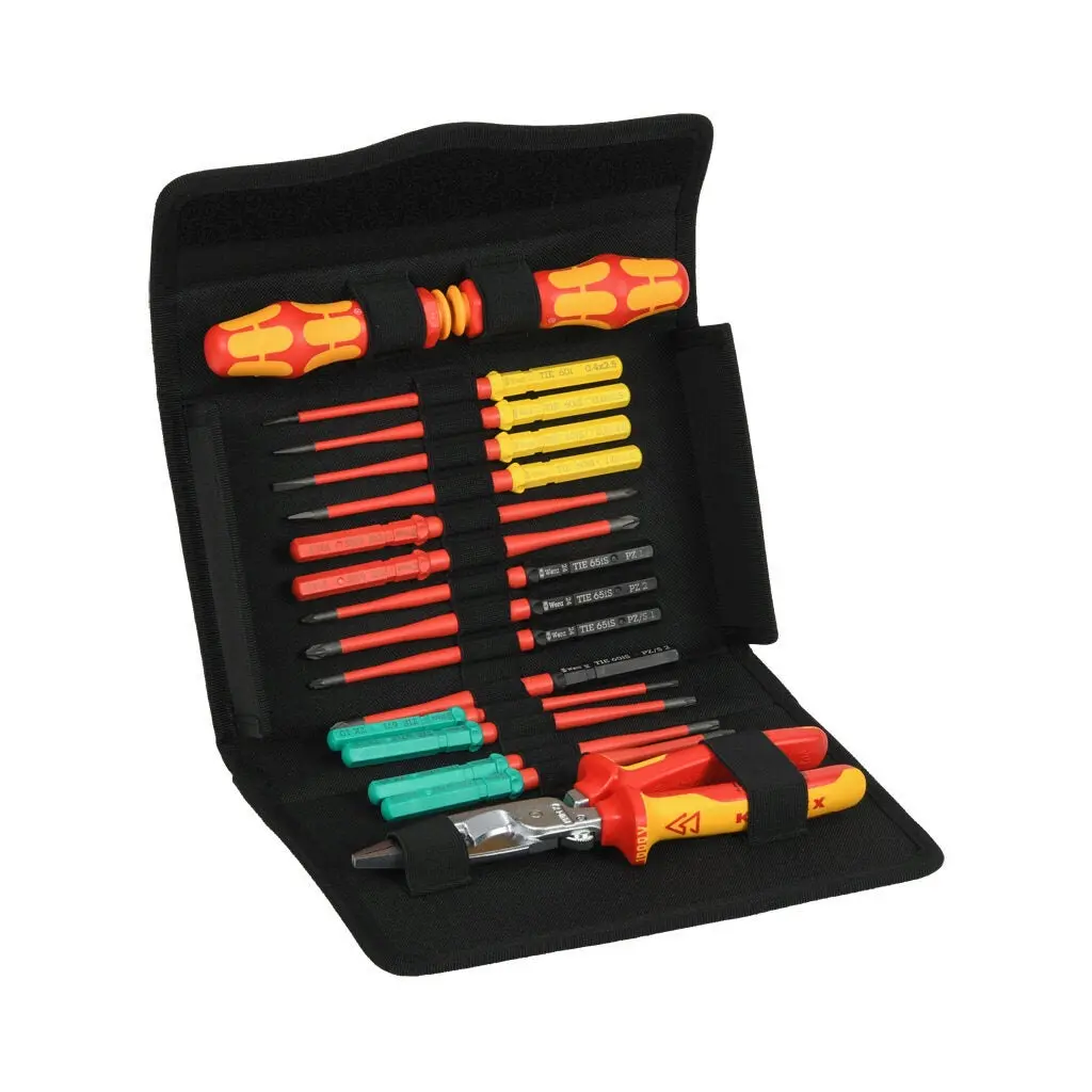 Wera Kraftform Kompakt insulated screwdriver and pliers set - 05006612001