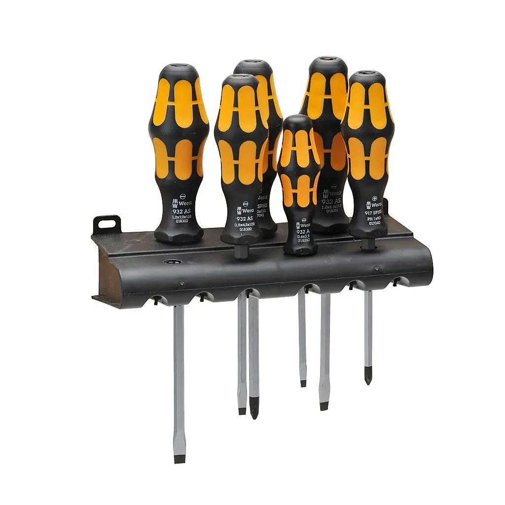 Wera Kraftform Plus heavy duty screwdriver set - 05018283055