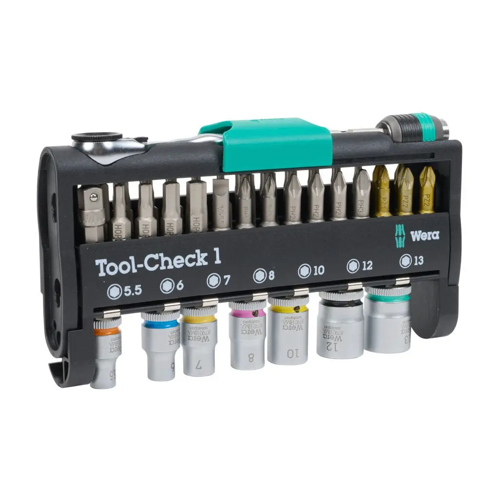 Wera Tool-Check standard socket and driver bit set - 05049050001