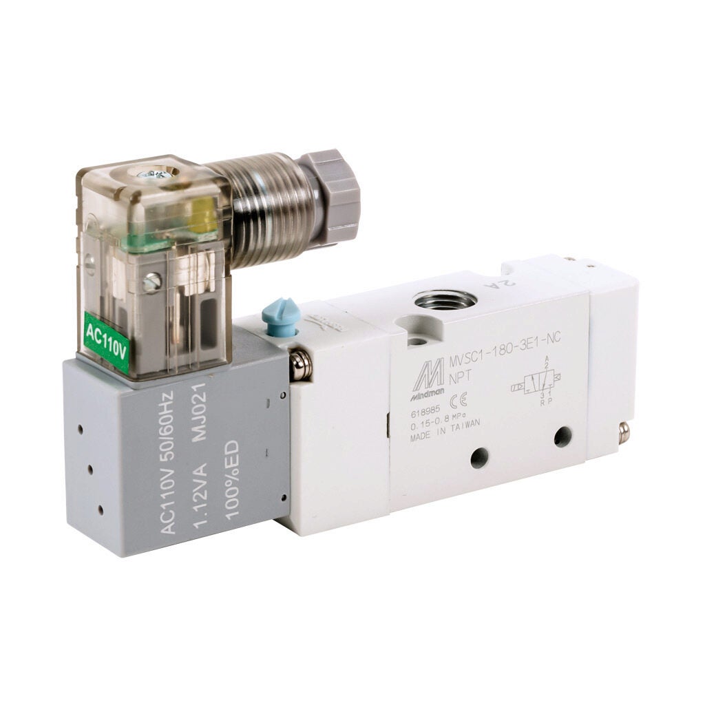 Mindman pneumatic solenoid valve - 100818033524001