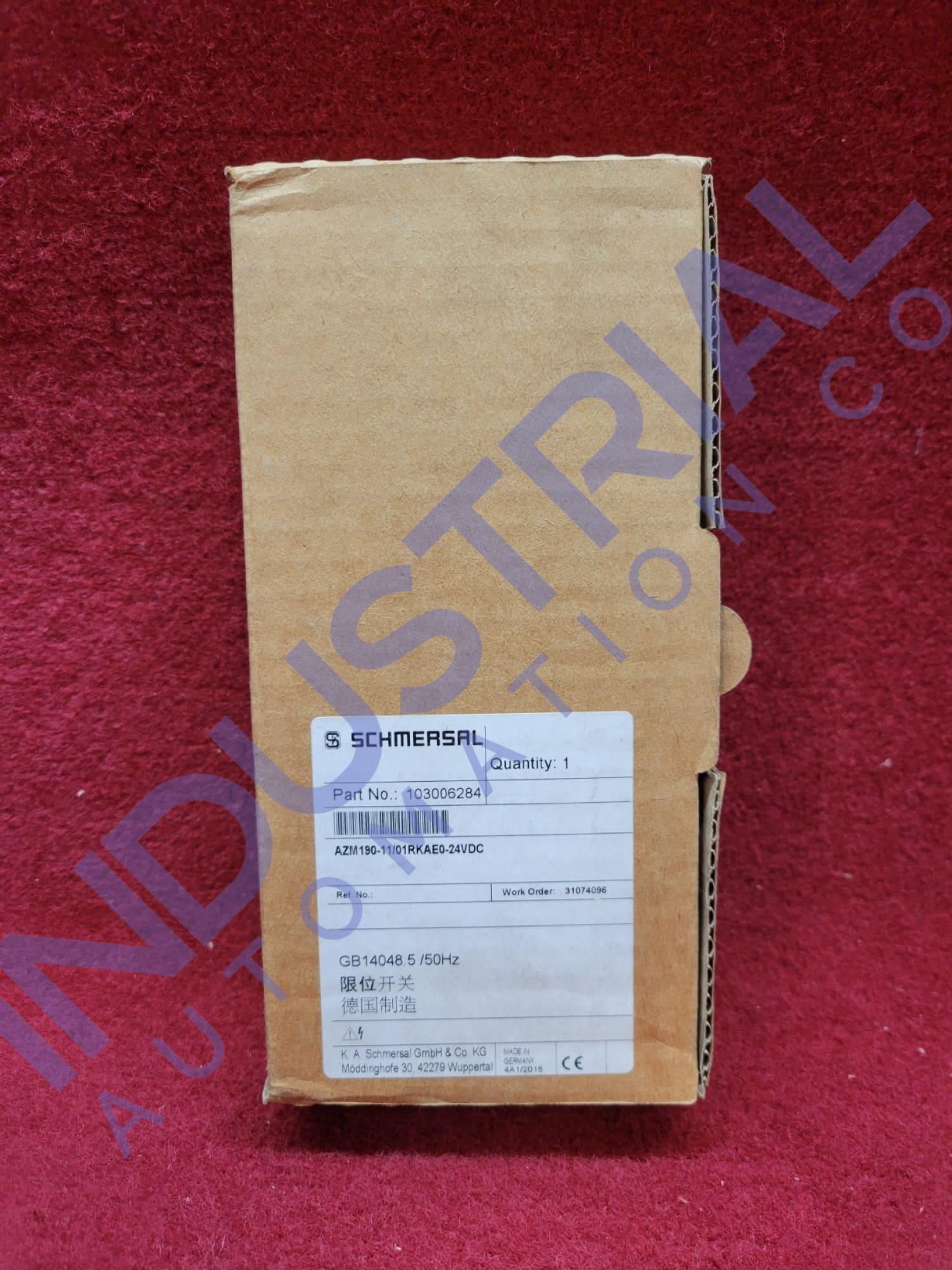 Schmersal AZM190-11/01RKAE0-24VDC 103006284