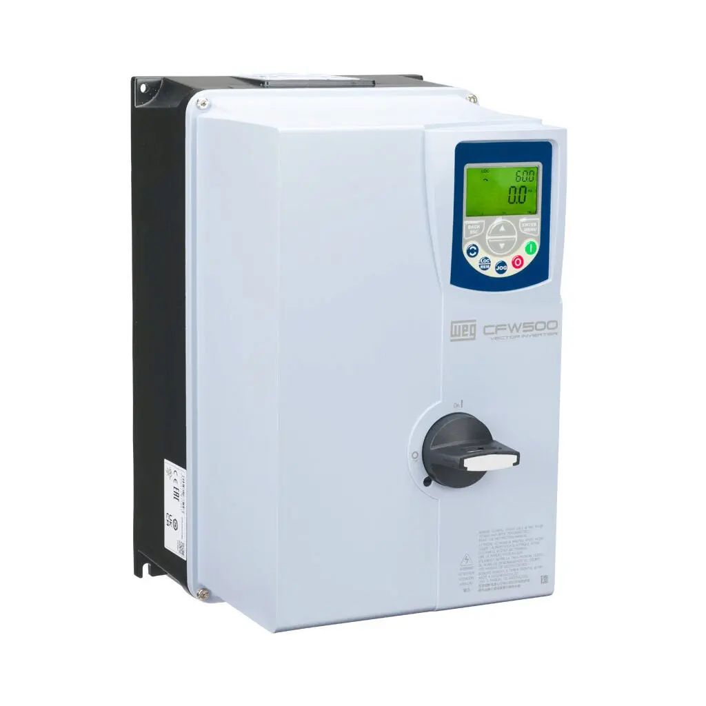 WEG Electric CFW500 series AC high-performance drive with disconnect - 14978365