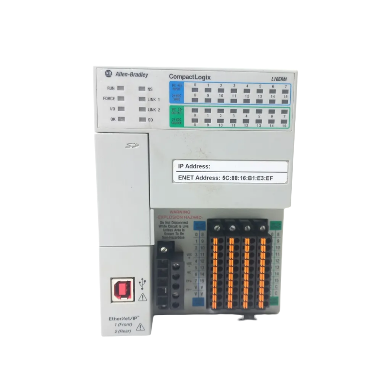 Allen-Bradley 1769-L18ERM-BB1B CompactLogix L18 512KB Motion Controller New Original
